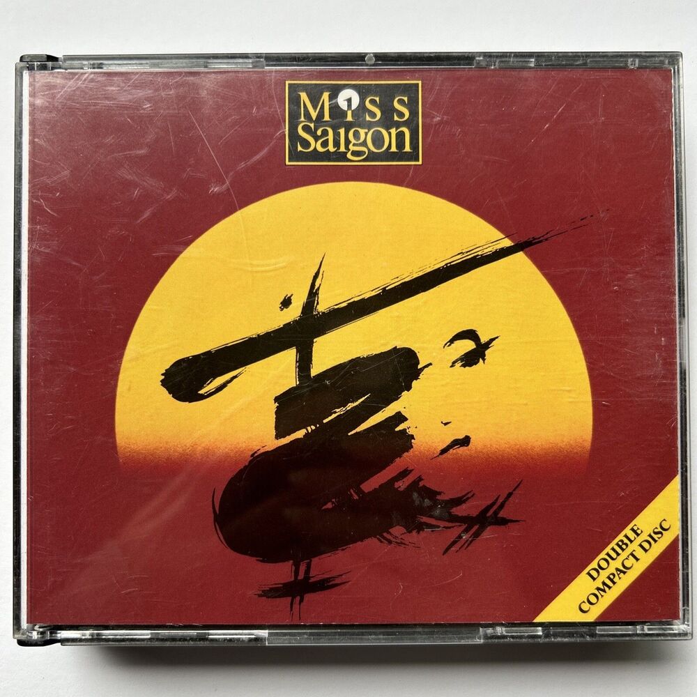 Miss Saigon Original London Cast Recording CD Compact Disc Musical